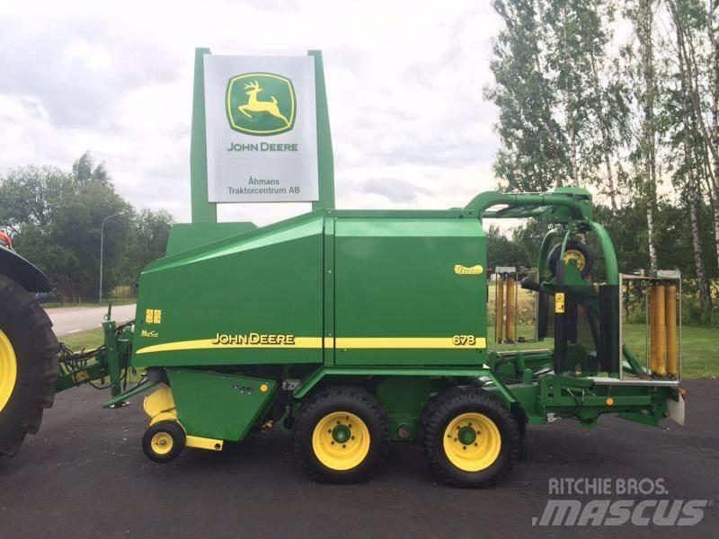 John Deere 678 محزمات مستديرة