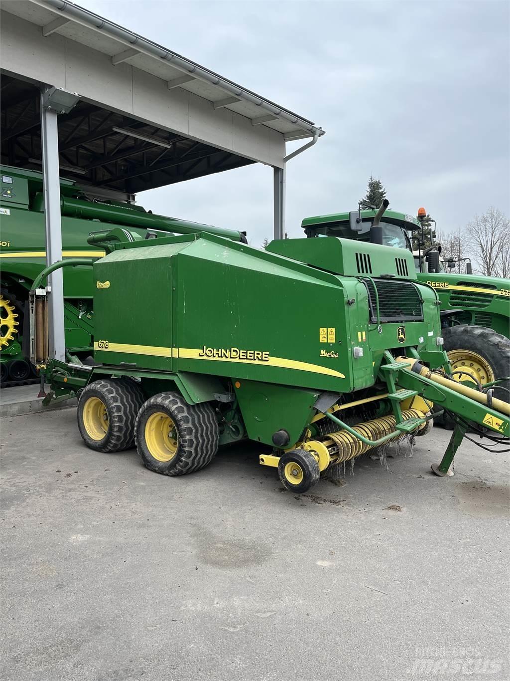 John Deere 678 محزمات مستديرة