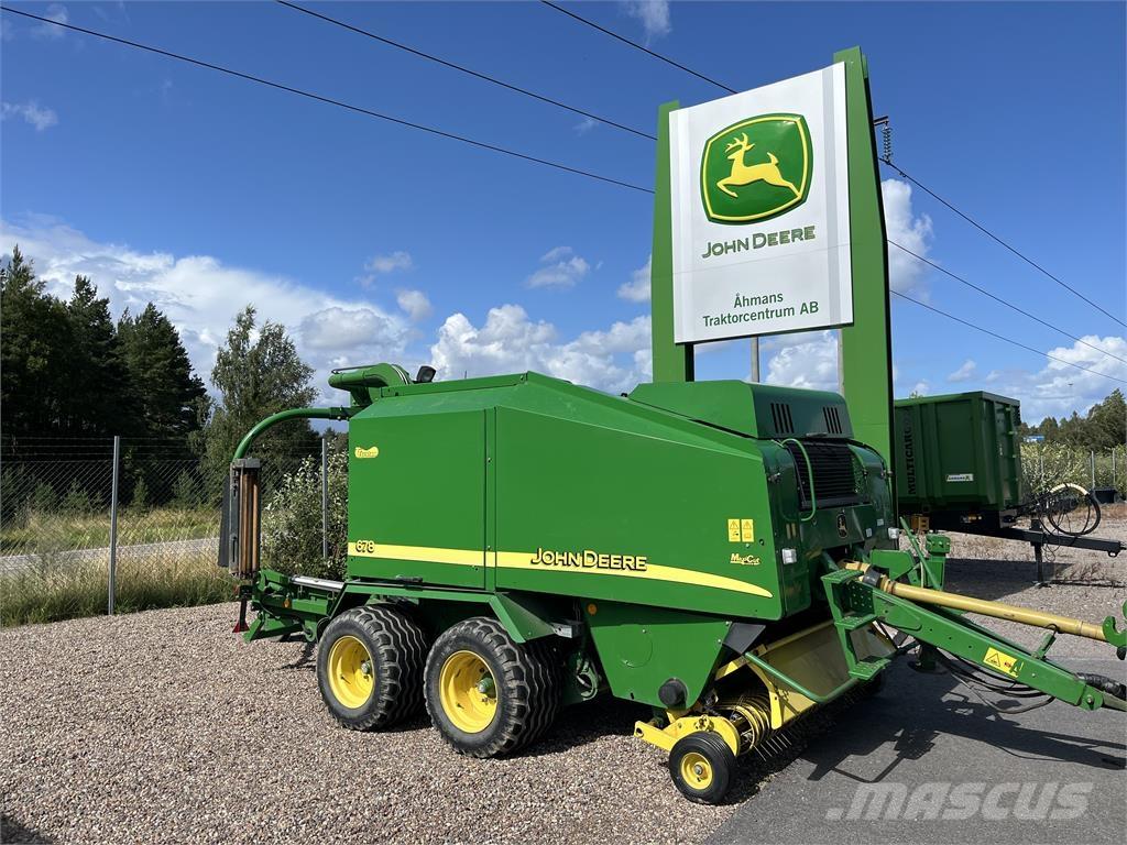 John Deere 678 محزمات مستديرة