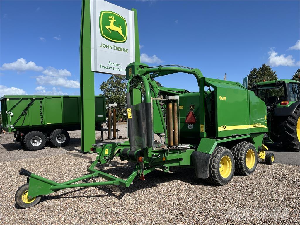 John Deere 678 محزمات مستديرة