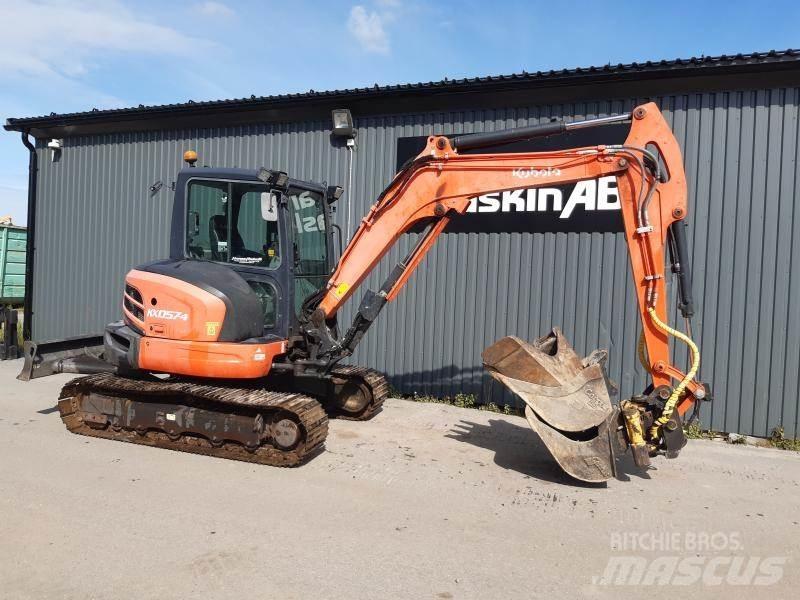 Kubota KX 057 حفارات زحافة