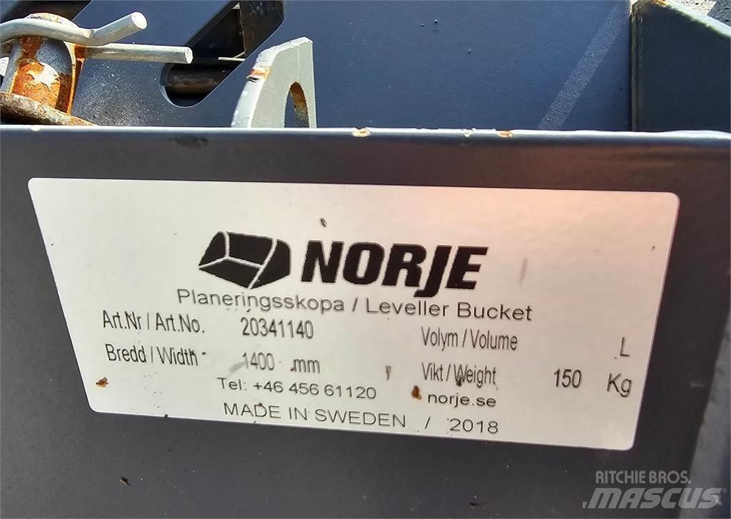 Norje PS140 + förhöjning لوادر انزلاقية التوجيه