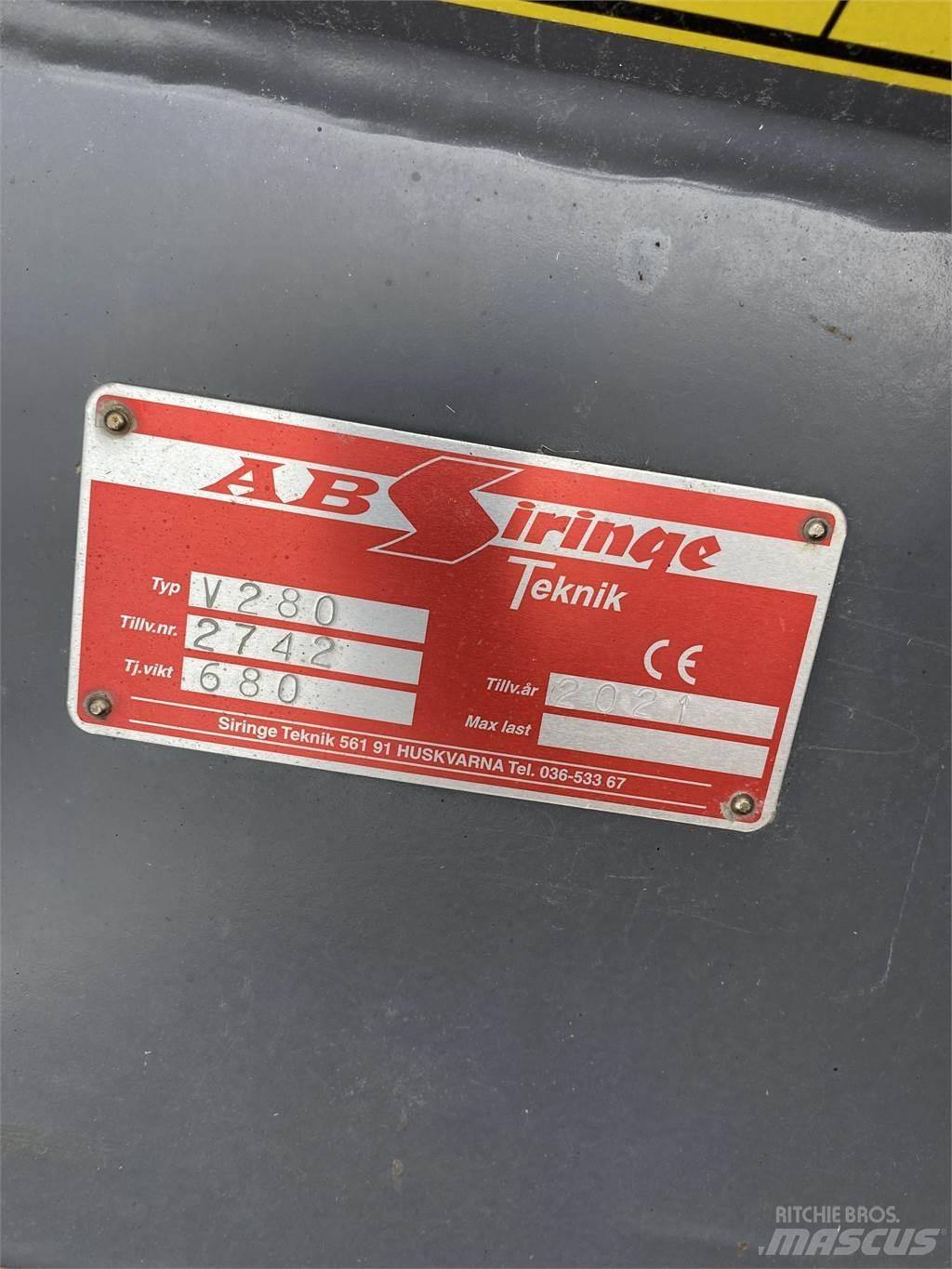 Siringe 280 VIKPLOG حراثات ونصول الجليد