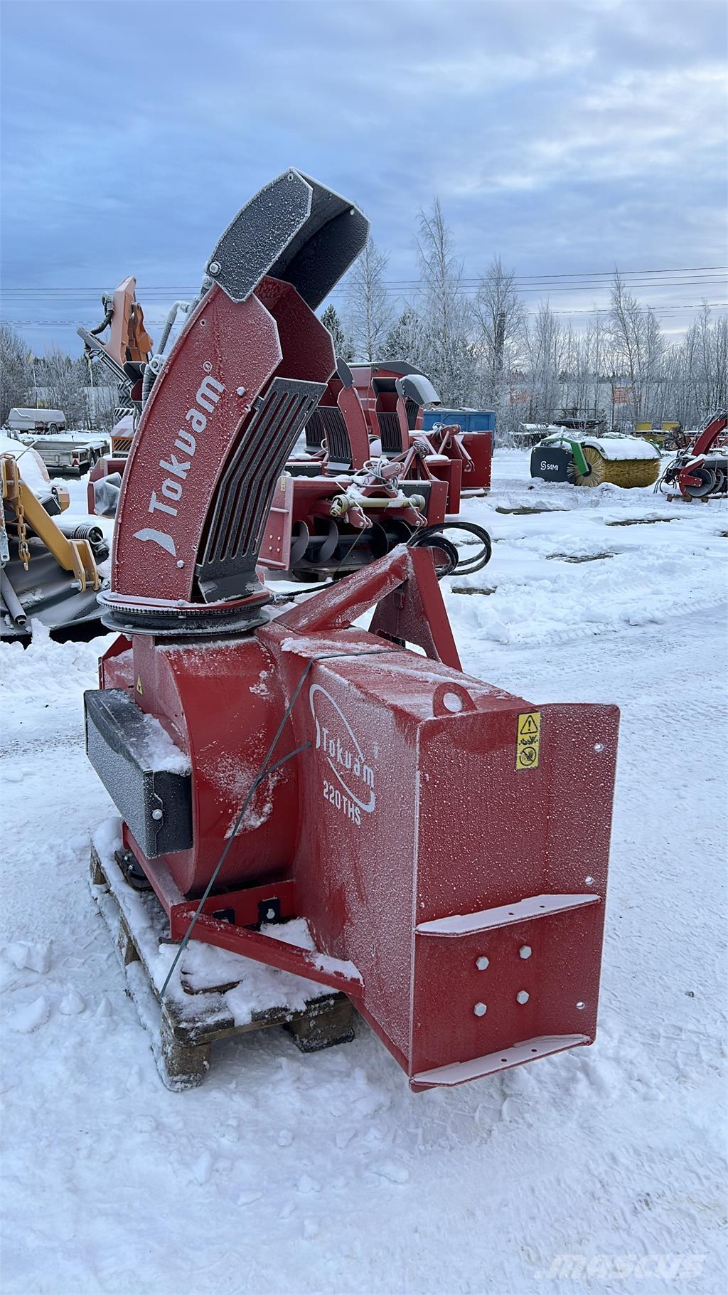 Tokvam 220THS Snöfräs قاذفات الجليد