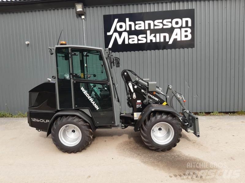 Weidemann 1260LP Black لوادر ذات جرافات عكسية