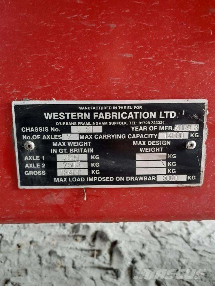 Western 14 TON ملحقات أخرى للحفر والتحميل