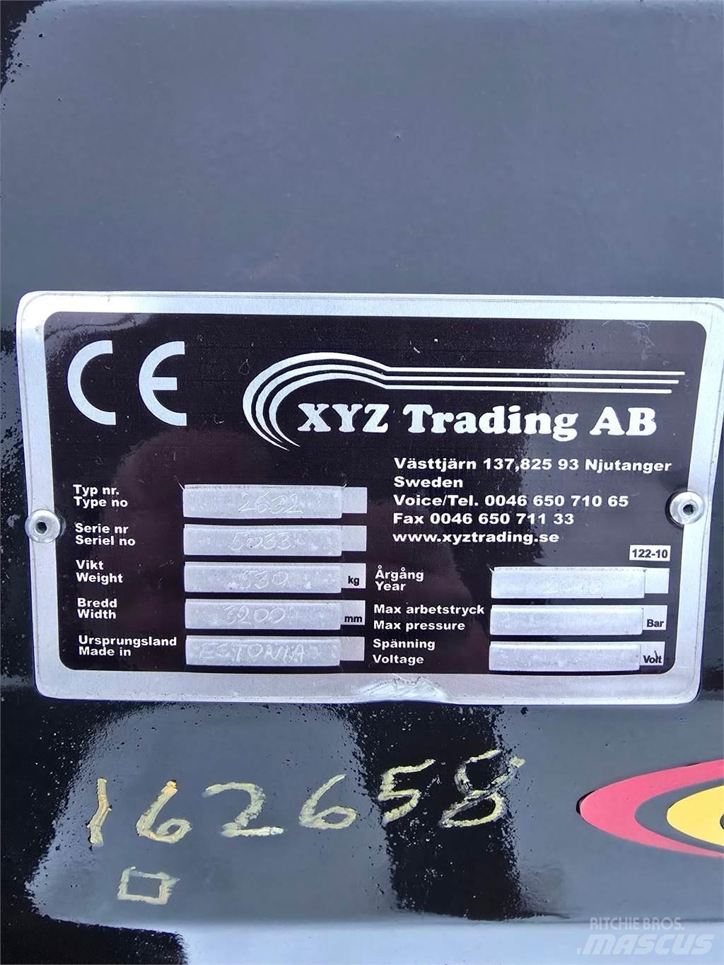 XYZ 2606 حراثات ونصول الجليد