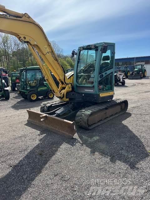Yanmar VIO 80 GRÄVARE لوادر بعجل