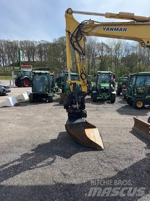 Yanmar VIO 80 GRÄVARE لوادر بعجل