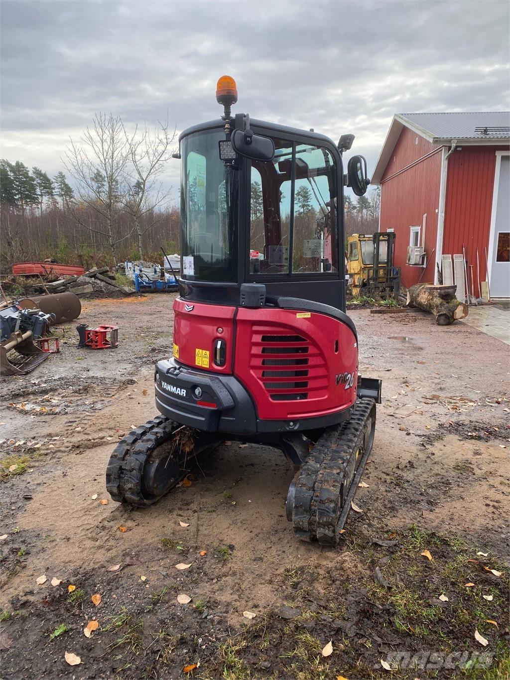 Yanmar VIO26 GRÄVARE لوادر بعجل