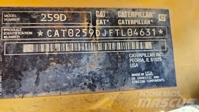 CAT 259D لوادر انزلاقية التوجيه