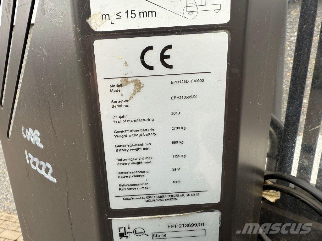 Atlet EPH125DTFVI900 معدات الرفع عالي المستوى