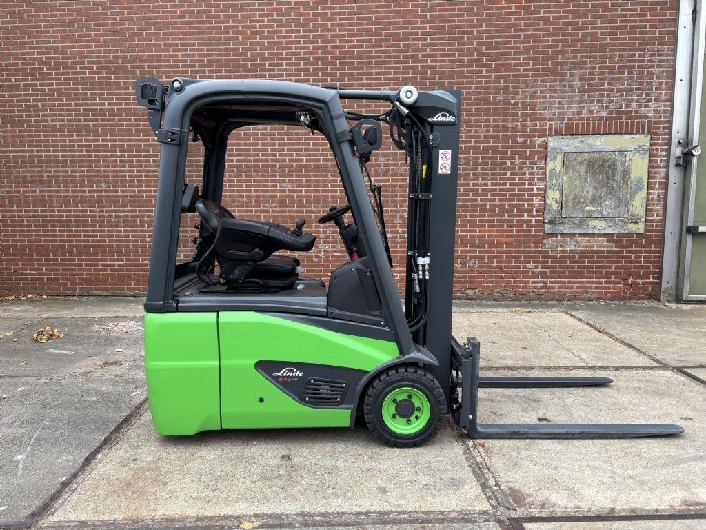 Linde E14-02 شاحنات ذات رافعات شوكية تعمل بالكهرباء