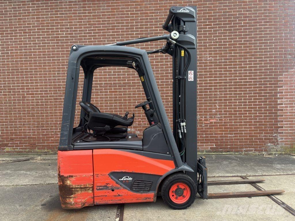 Linde E15-02 شاحنات ذات رافعات شوكية تعمل بالكهرباء