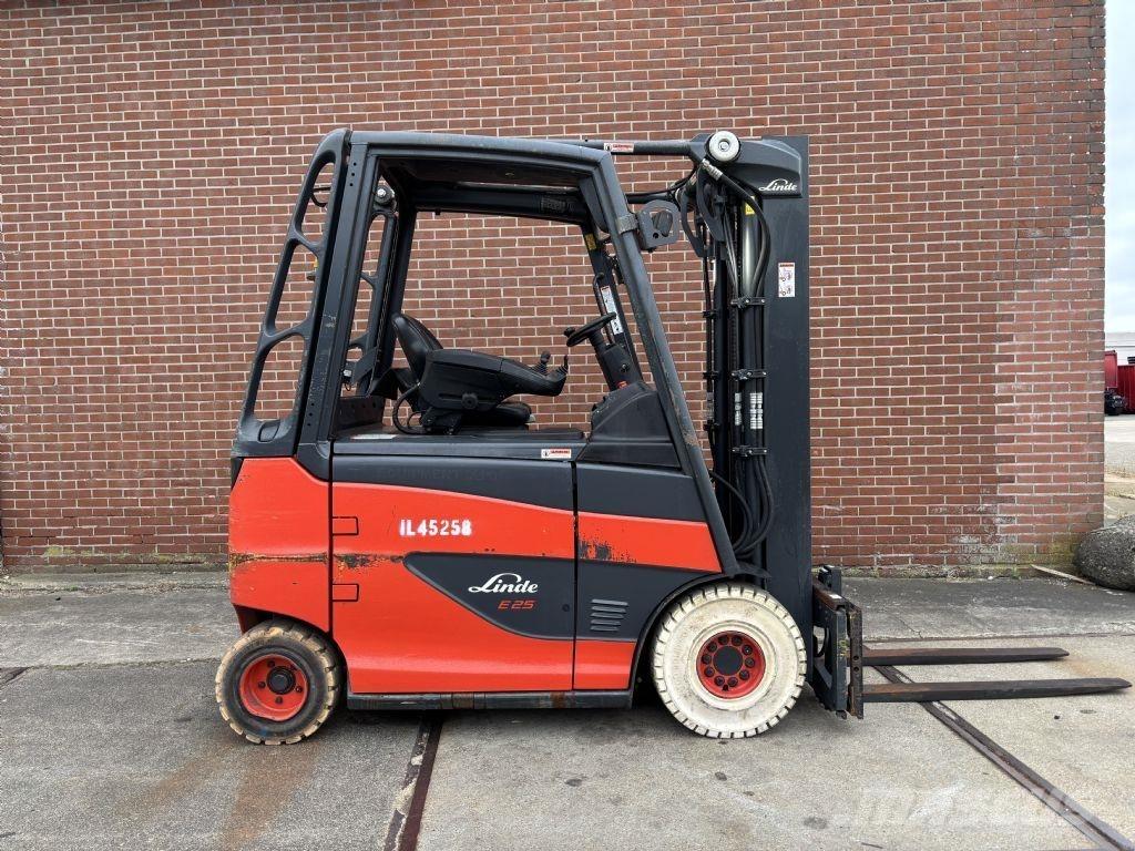 Linde E25H-01/600 شاحنات ذات رافعات شوكية تعمل بالكهرباء