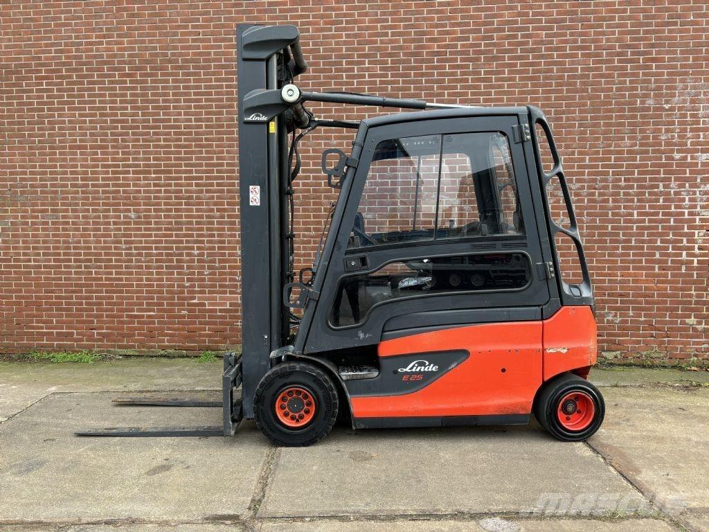Linde E25L-01 شاحنات ذات رافعات شوكية تعمل بالكهرباء