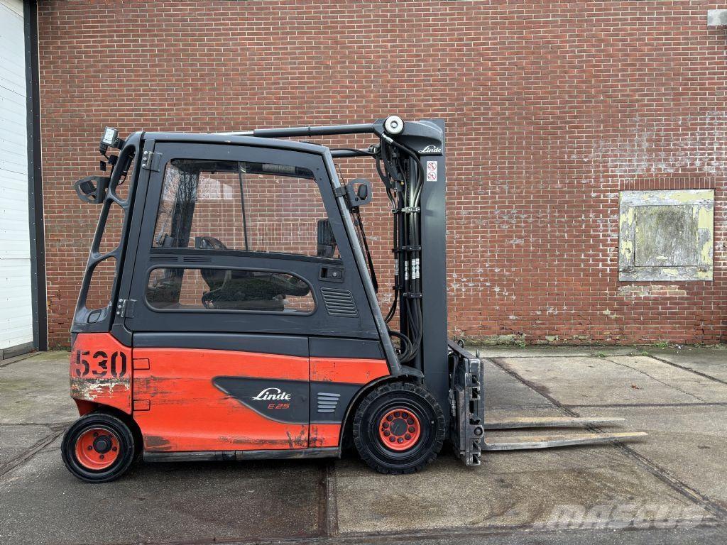 Linde E25L-01 شاحنات ذات رافعات شوكية تعمل بالكهرباء