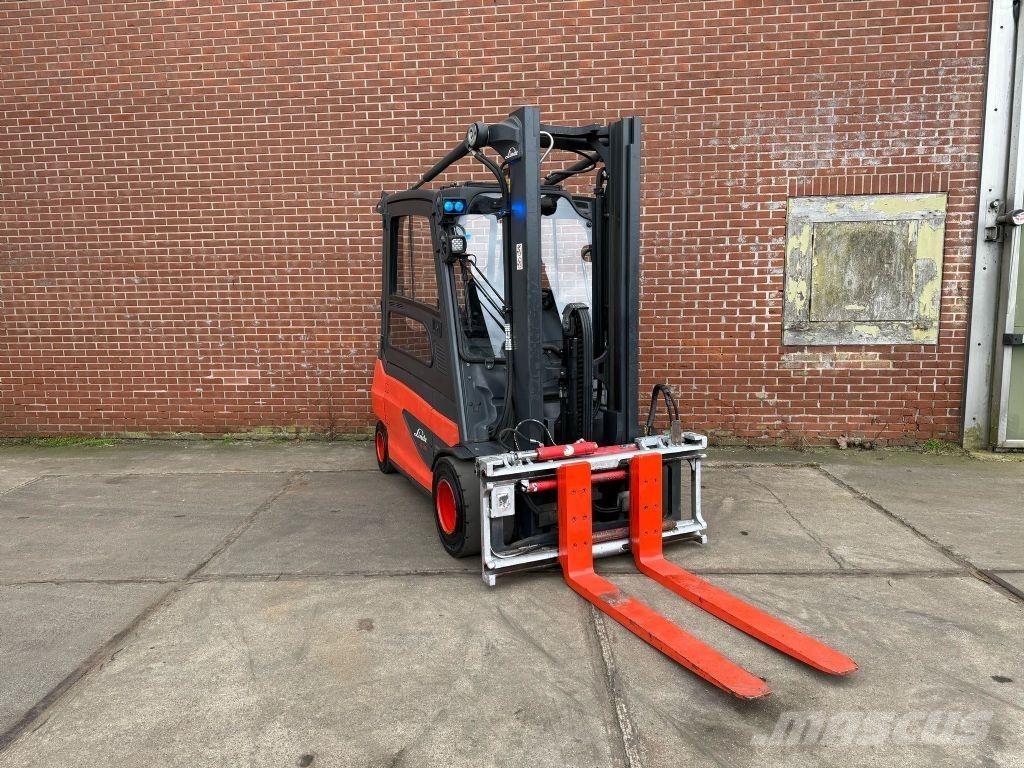 Linde E35L-01 شاحنات ذات رافعات شوكية تعمل بالكهرباء