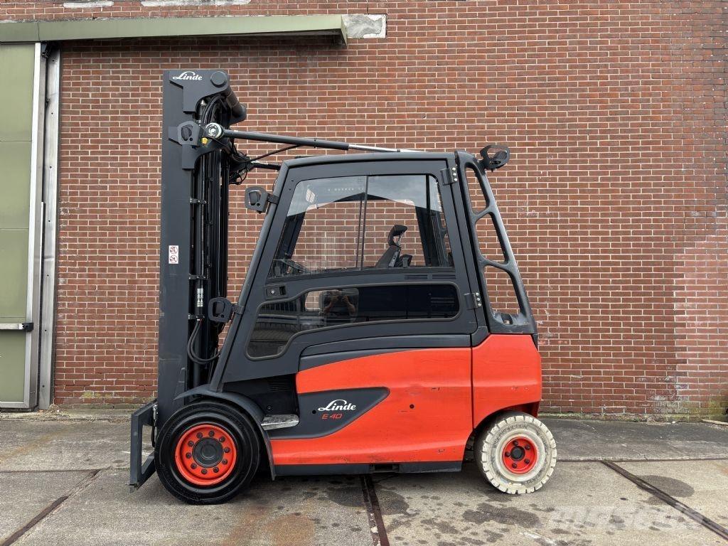Linde E40HL-01/600 شاحنات ذات رافعات شوكية تعمل بالكهرباء