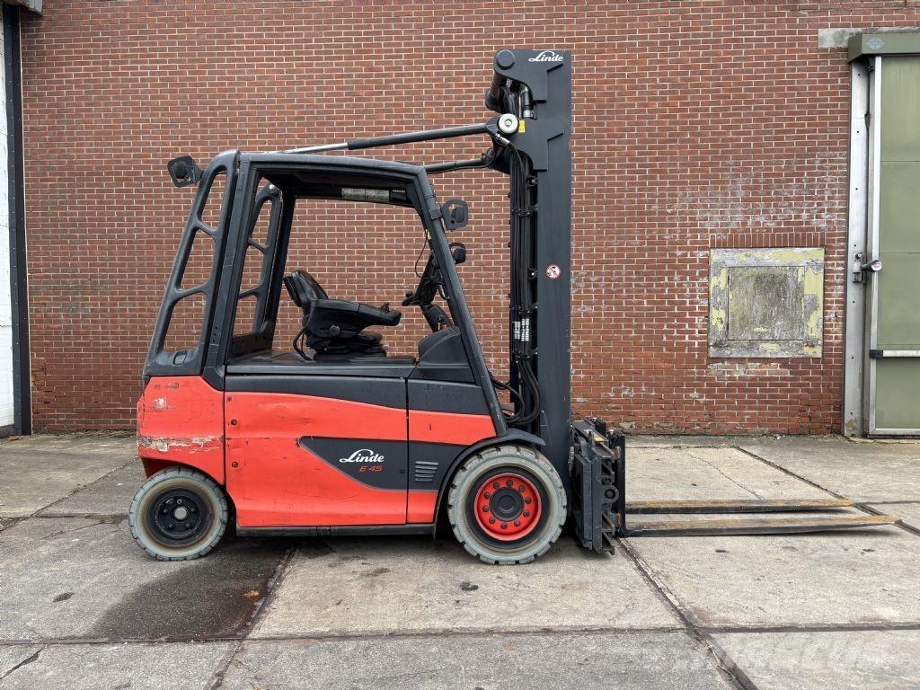 Linde E45H-01/600 شاحنات ذات رافعات شوكية تعمل بالكهرباء
