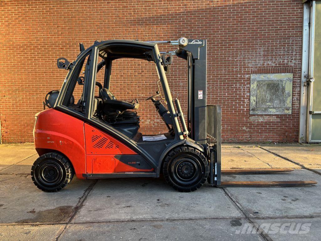 Linde H35T شاحنات LPG