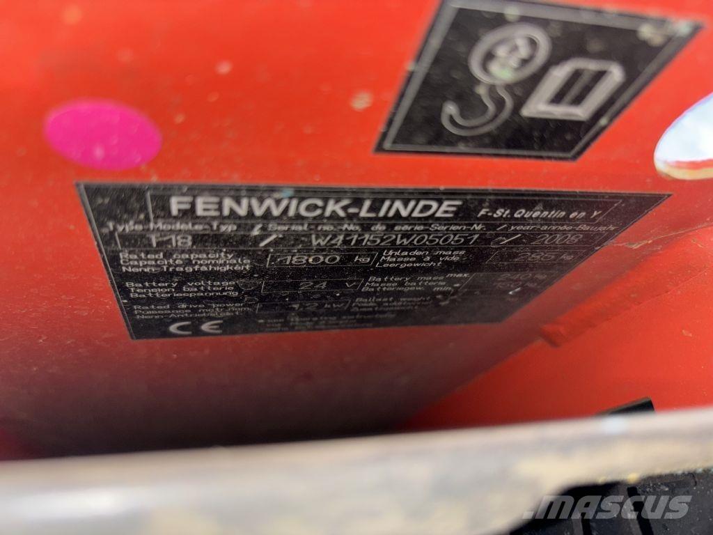 Linde T18 معدات الرفع منخفض المستوى