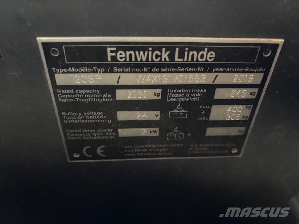 Linde T20 SP شاحنات مناولة ذاتية الدفع