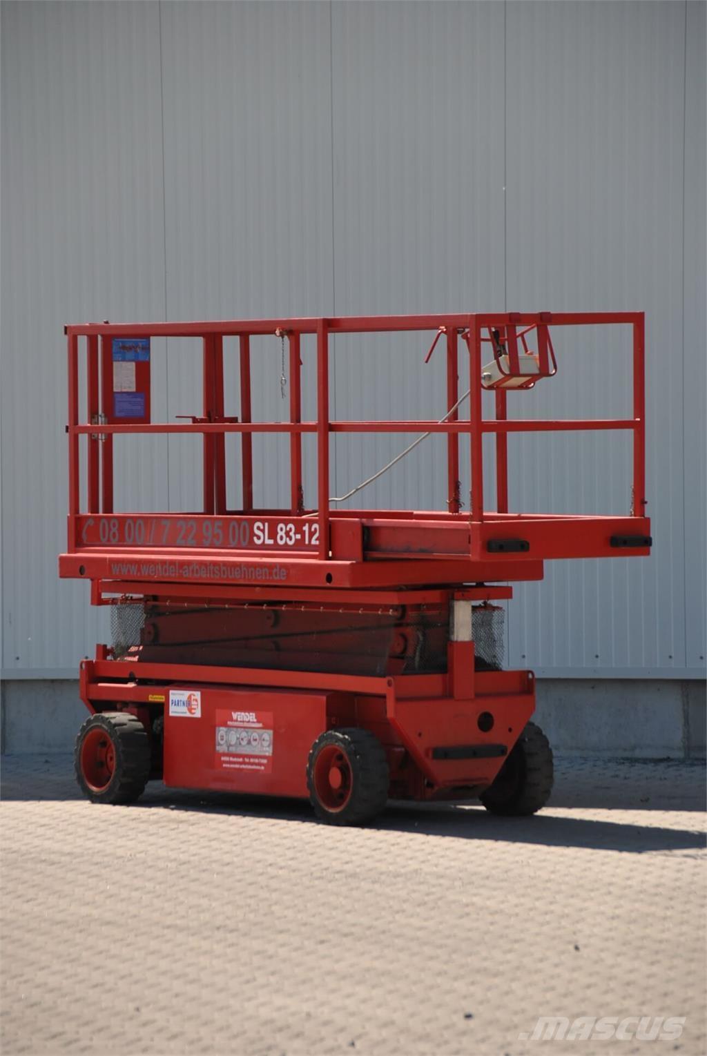 Liftlux SL 83-12 رافعات مقصية الشكل