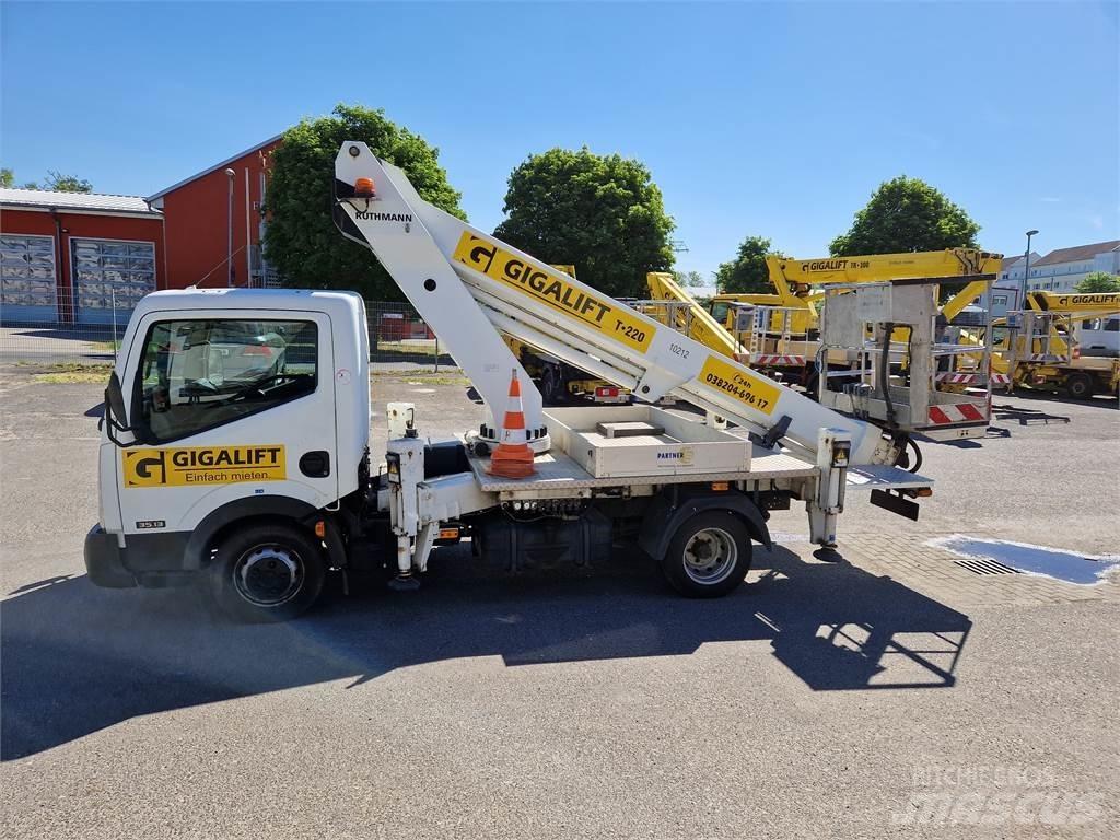 Ruthmann TB 220 المنصات الهوائية المثبتة على شاحنة