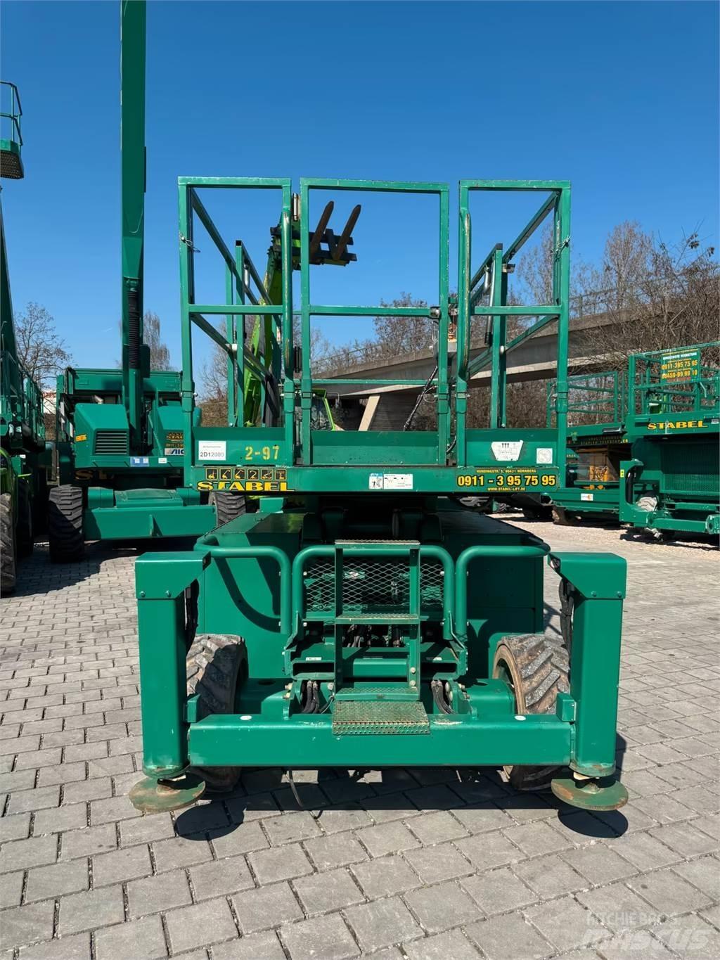 SkyJack 6832 RT رافعات مقصية الشكل