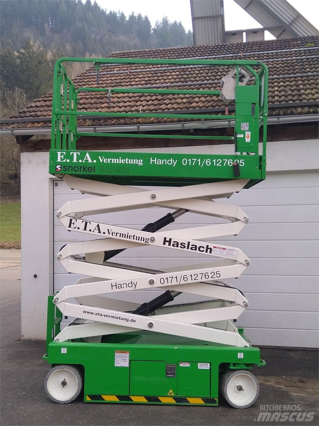 Snorkel 4726E Scissor lifts