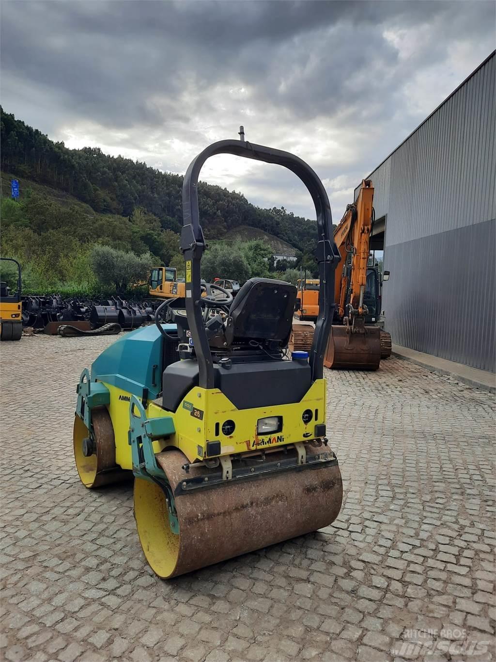 Ammann ARX26 مداحل ثنائية الاسطوانة