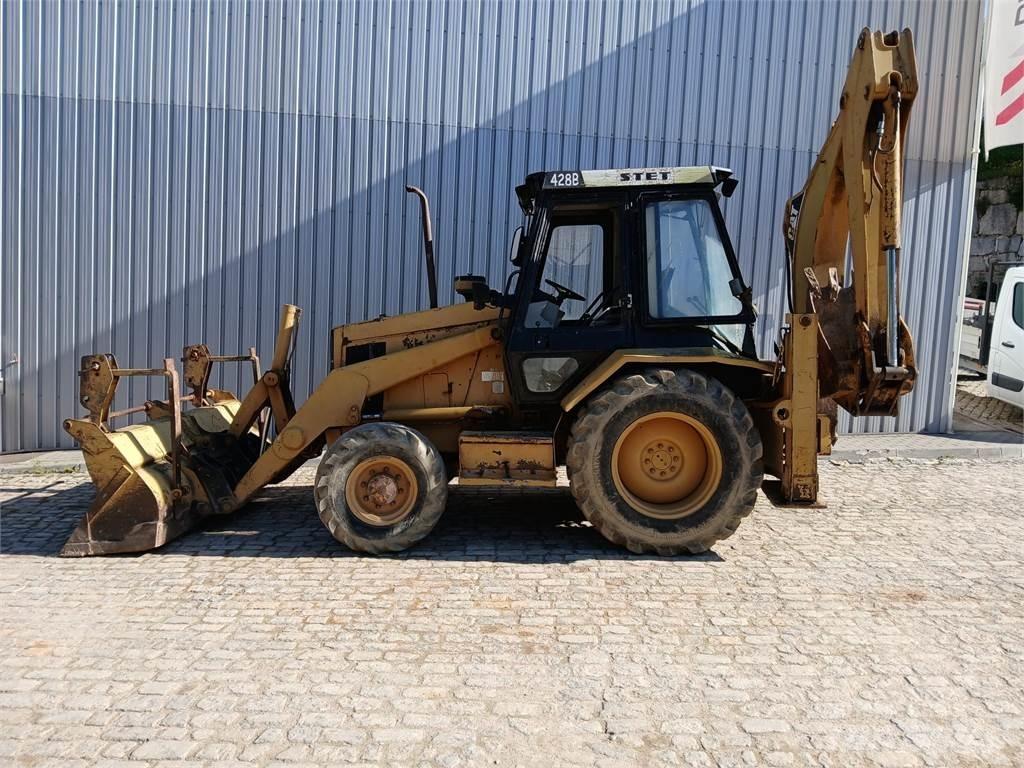 CAT 428B لوادر ذات جرافات عكسية