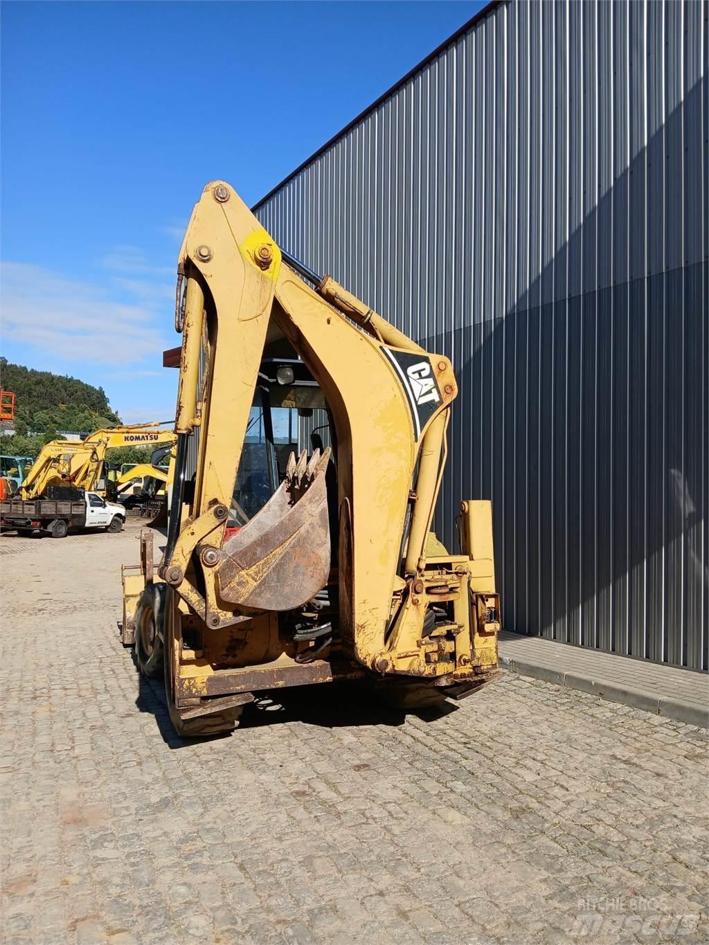 CAT 428B لوادر ذات جرافات عكسية