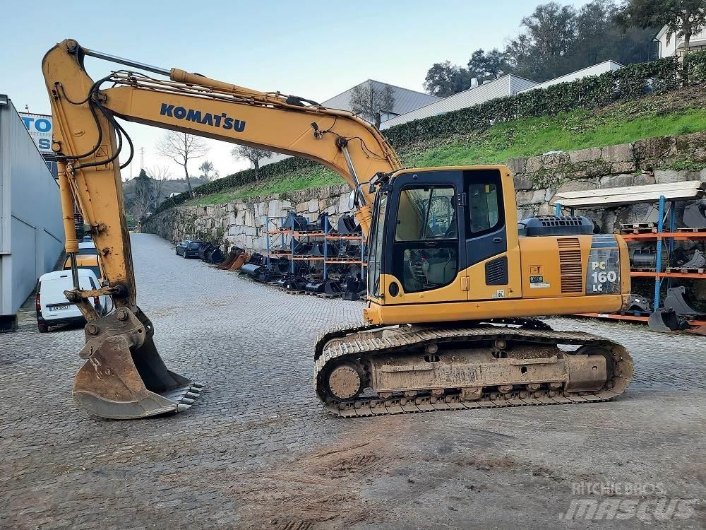 Komatsu PC160LC-8 حفارات زحافة