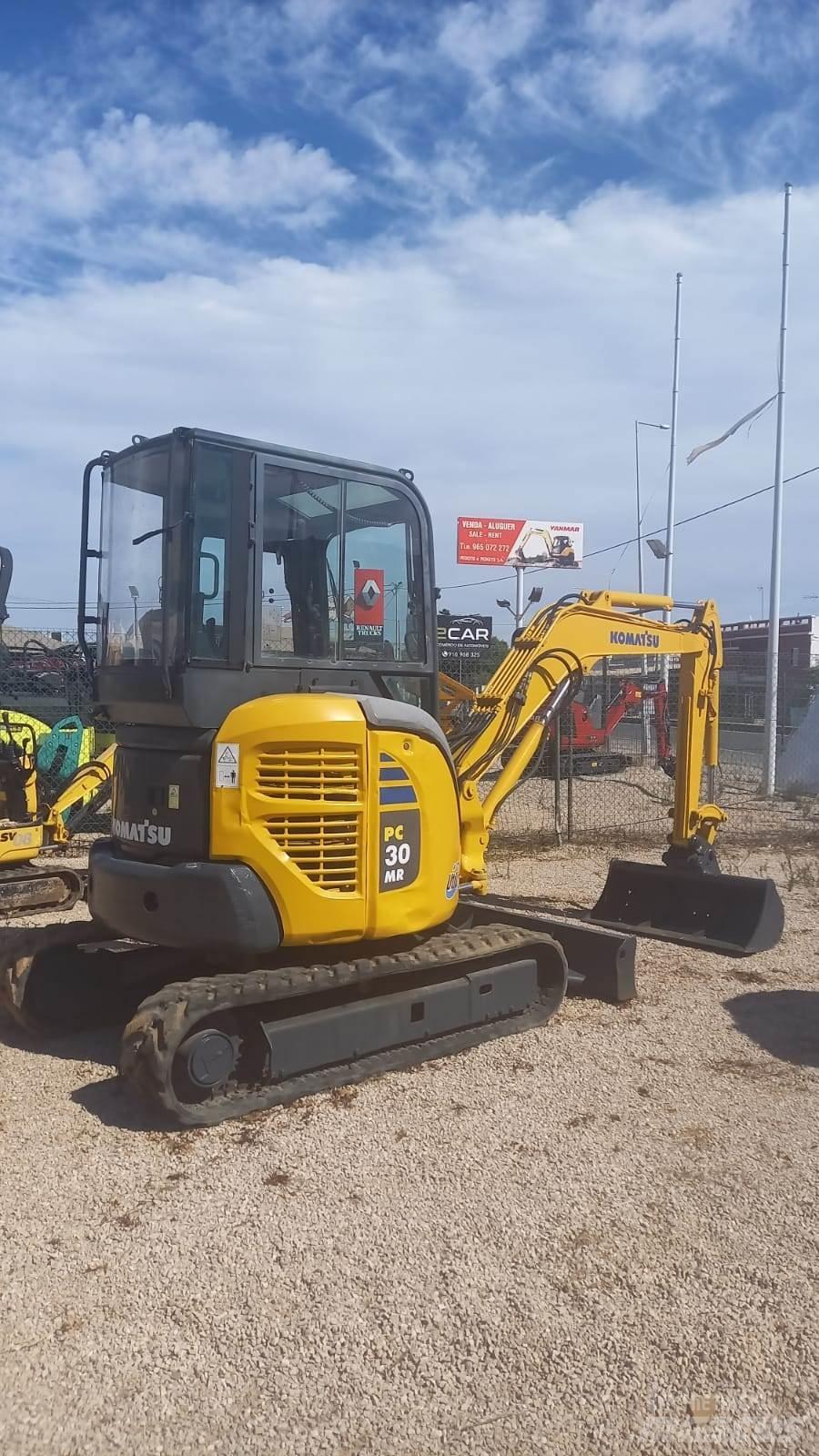 Komatsu PC30MR-2 حفارات صغيرة أقل من 7 طن (حفارات صغيرة)