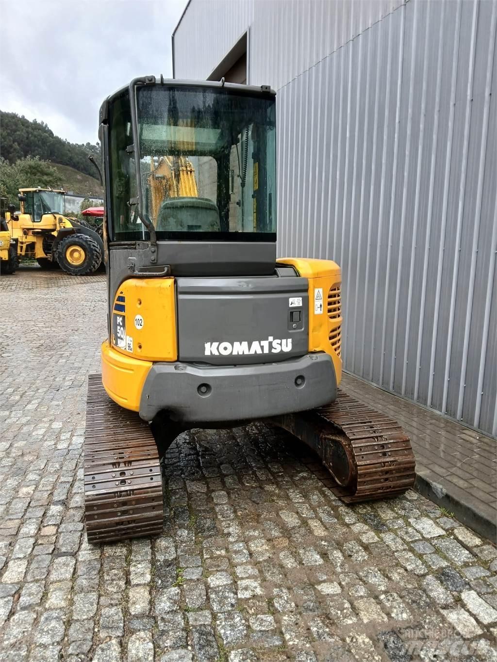 Komatsu PC50MR-2 حفارات صغيرة أقل من 7 طن (حفارات صغيرة)