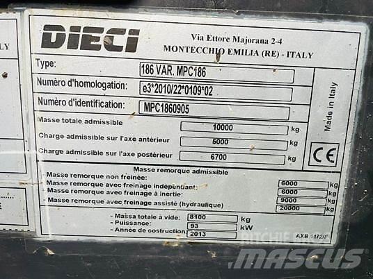 Dieci AGRI PLUS 40.7 مناولات متداخلة
