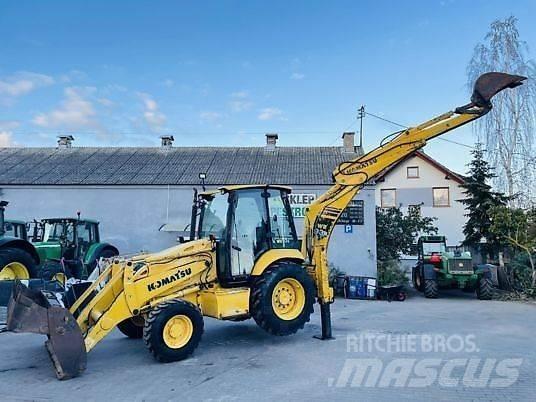 Komatsu WB 93R حفارات زحافة