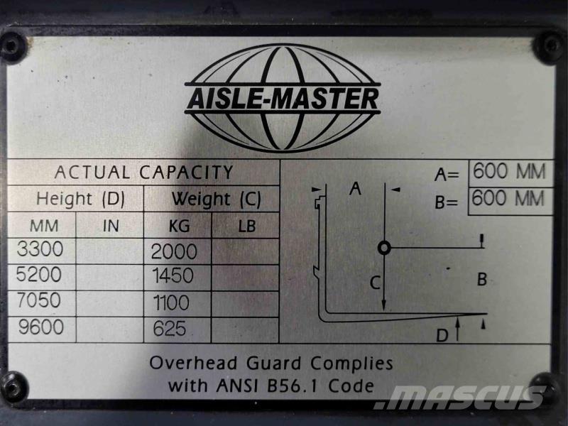 Aisle-Master 20SHE شاحنة الممرات الضيقة