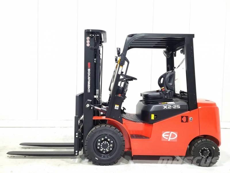 EP EFL252X2 150 HC شاحنات ذات رافعات شوكية تعمل بالكهرباء