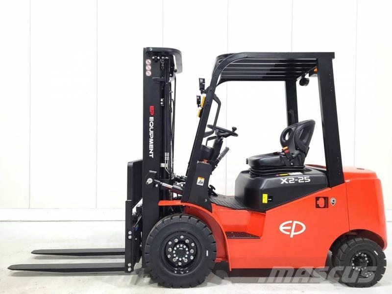 EP EFL252X2 280 NC شاحنات ذات رافعات شوكية تعمل بالكهرباء