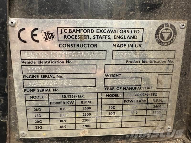 JCB TLT30G مناولات متداخلة