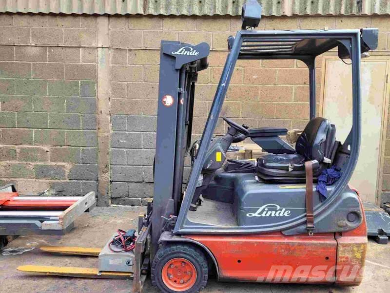 Linde E14-02 شاحنات ذات رافعات شوكية تعمل بالكهرباء