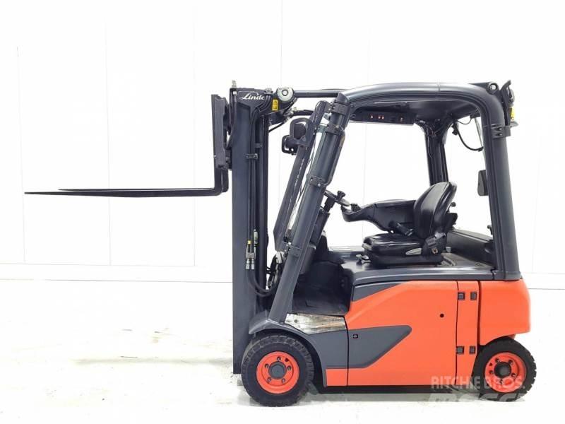 Linde E16P-02 شاحنات ذات رافعات شوكية تعمل بالكهرباء