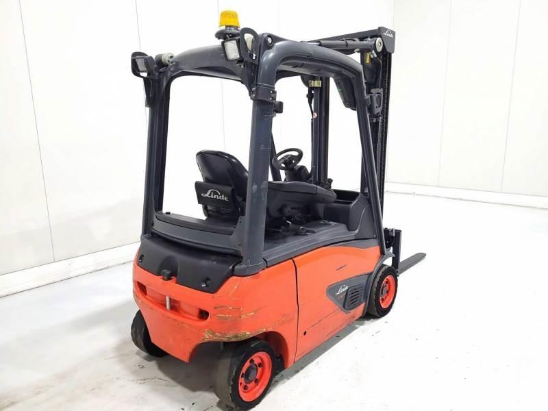 Linde E16P-02 شاحنات ذات رافعات شوكية تعمل بالكهرباء