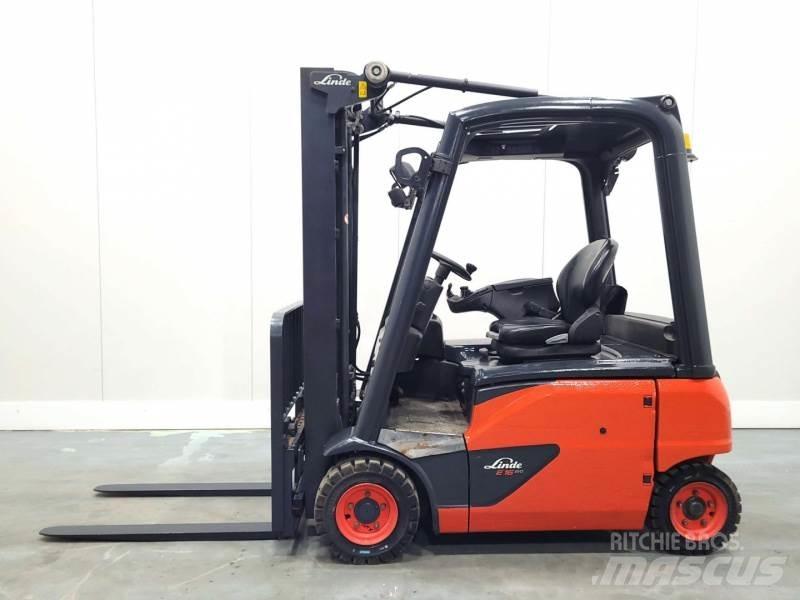 Linde E16P-02 386 شاحنات ذات رافعات شوكية تعمل بالكهرباء