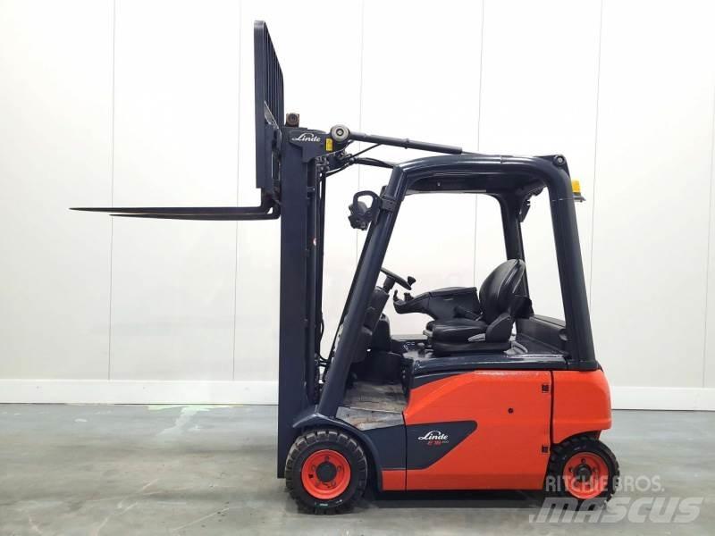 Linde E16P-02 386 شاحنات ذات رافعات شوكية تعمل بالكهرباء