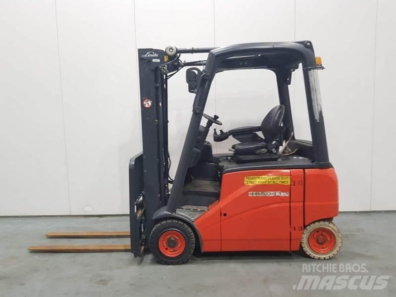 Linde E16PH-01 386 شاحنات ذات رافعات شوكية تعمل بالكهرباء