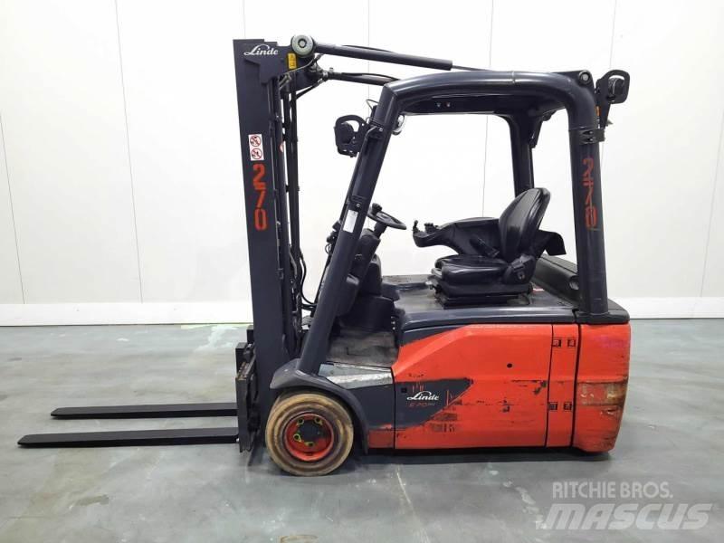 Linde E20L-02 EVO 386 شاحنات ذات رافعات شوكية - أخرى